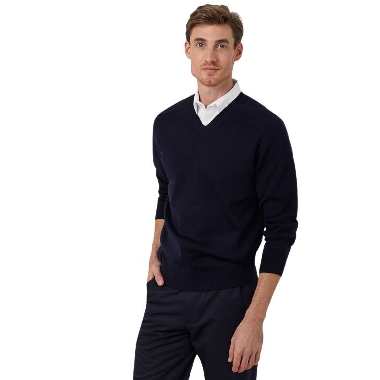 NNT CATE28 Wool Rich V-Neck Sweater
