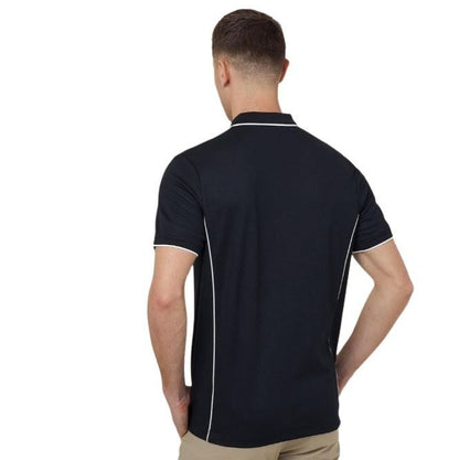 NNT CATJA2 Antibacterial Polyface Short Sleeve Tipped Polo