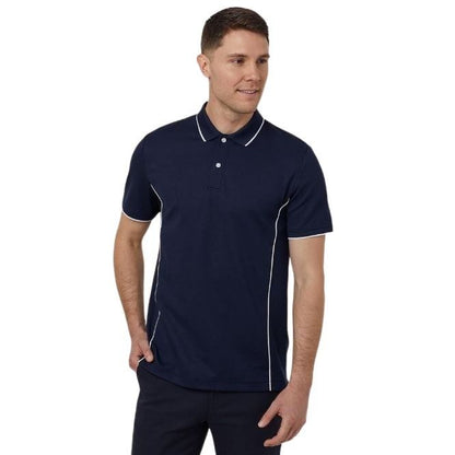 NNT CATJA2 Antibacterial Polyface Short Sleeve Tipped Polo