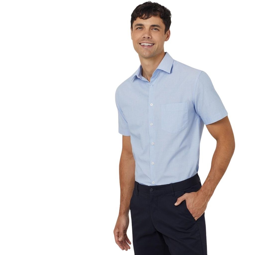 NNT CATJB7 Textu Mens Short Sleeve Shirt