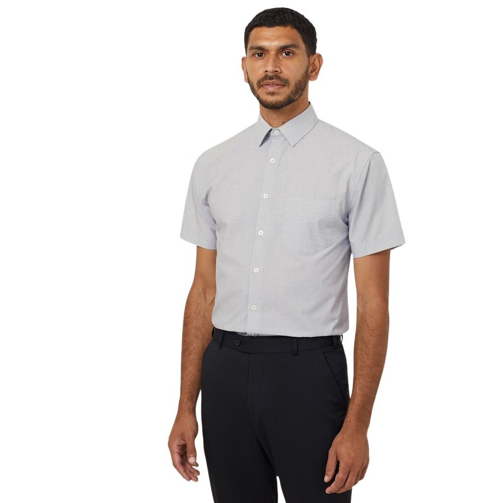 NNT CATJB7 Textu Mens Short Sleeve Shirt