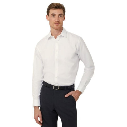 NNT CATJCB Stretch Textu Twill Long Sleeve Shirt