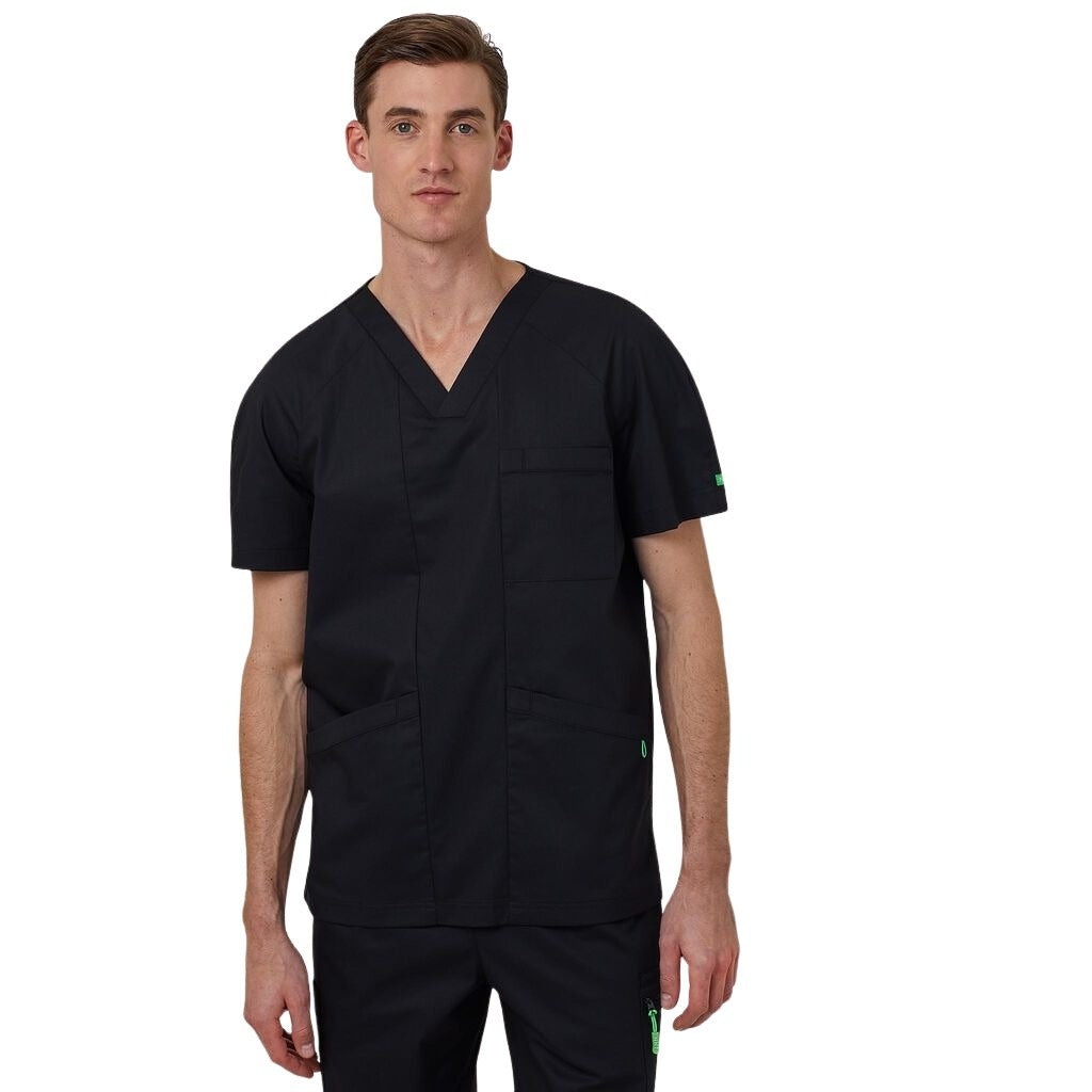 NNT CATRFV Unisex Carl V-Neck Style Scrub Top