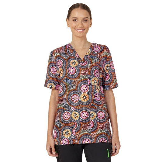 NNT CATRGJ-BTC Unisex Bush Tucker Scrub Top