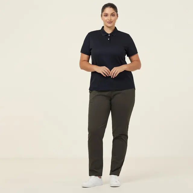NNT CATU58 Ladies S/S Polo Black