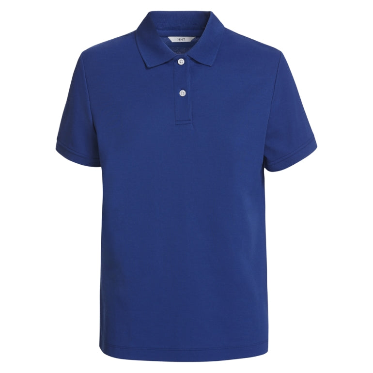 NNT CATU58 Ladies Short Sleeve Work/Active Polo Blue - Front