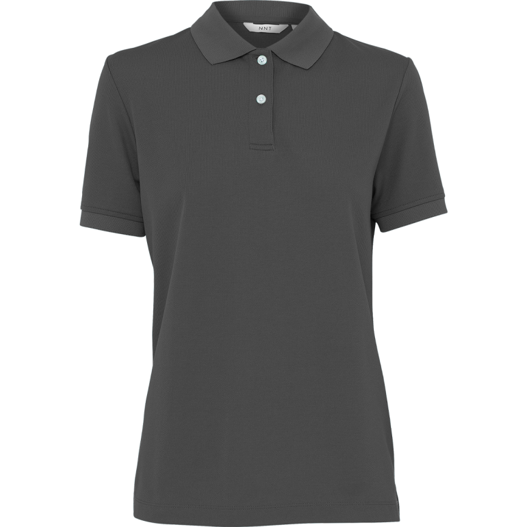 NNT CATU58 Ladies S/S Polo Dark Charcoal