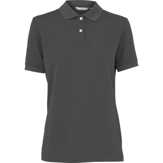 NNT CATU58 Ladies S/S Polo Dark Charcoal