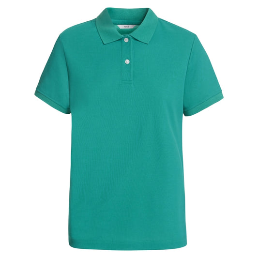 NNT CATU58 Ladies S/S Polo Mint - Front view