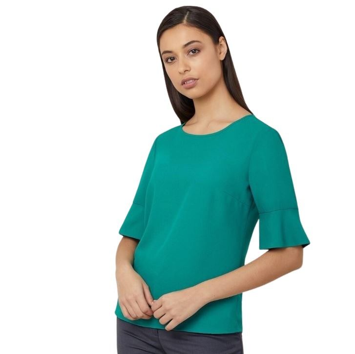 NNT CATU5T Fluted Sleeve Top