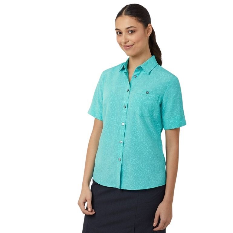 NNT CATU7H Silvi Spot Print S/S Shirt