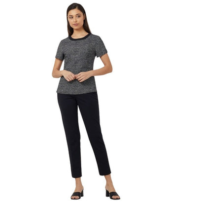 NNT CATUDG Textured Tweed Shell Top