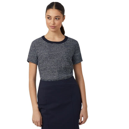 NNT CATUDG Textured Tweed Shell Top