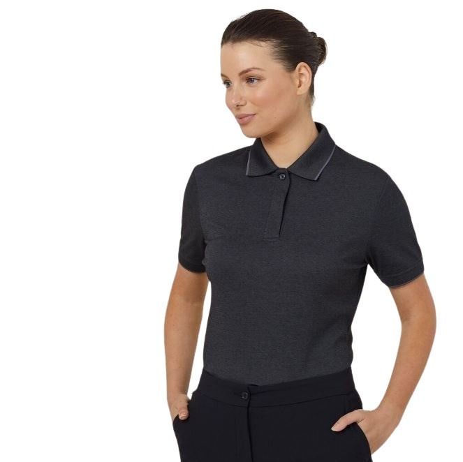 NNT CATUF9 Textured Women's Short Sleeve Polo