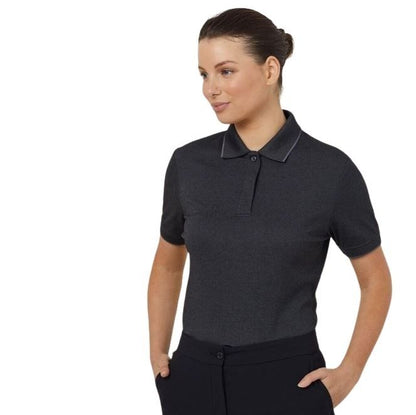 NNT CATUF9 Textured Women's Short Sleeve Polo