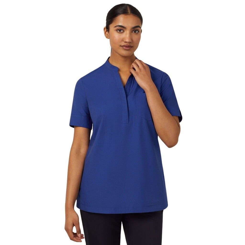 NNT CATUGA Textured Short Sleeve Tunic