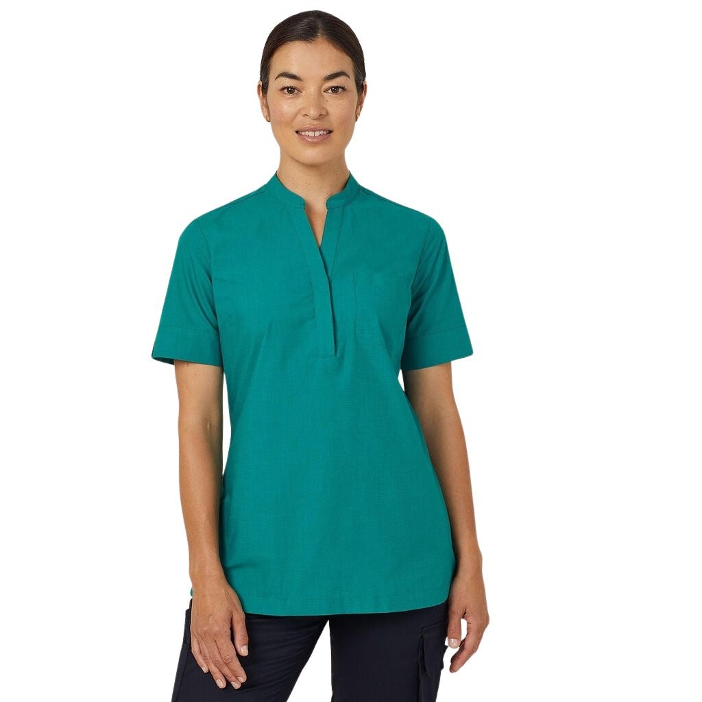 NNT CATUGA Textured Short Sleeve Tunic
