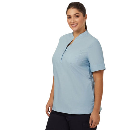 NNT CATUGA Textured Short Sleeve Tunic
