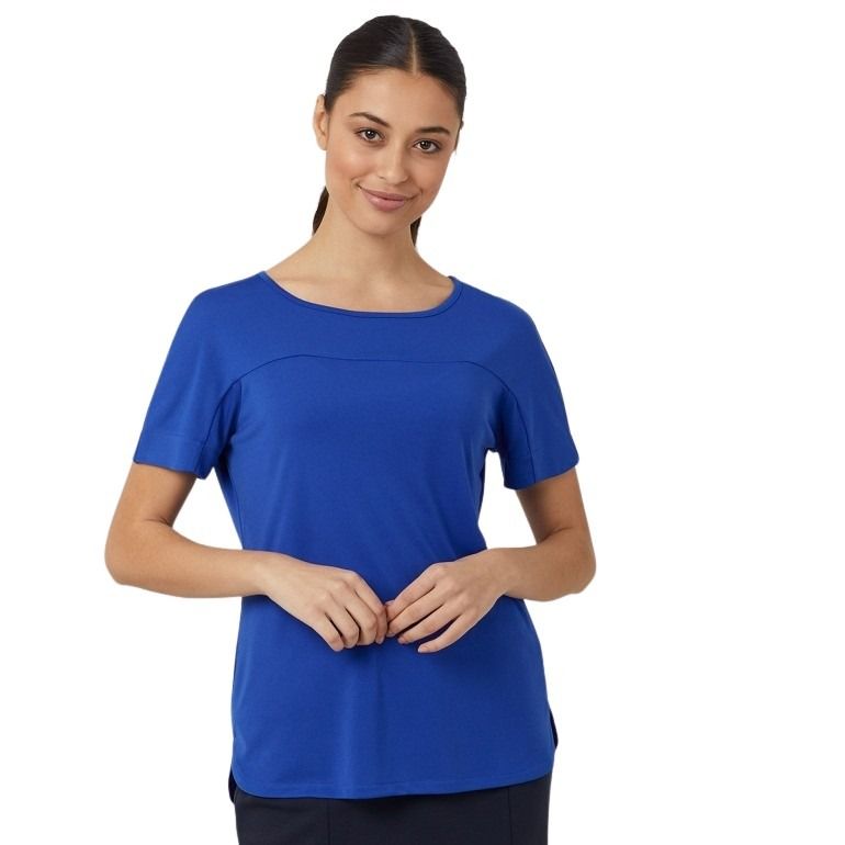 NNT CATUHN Matt Jersey Boat Neck Short Sleeve Top