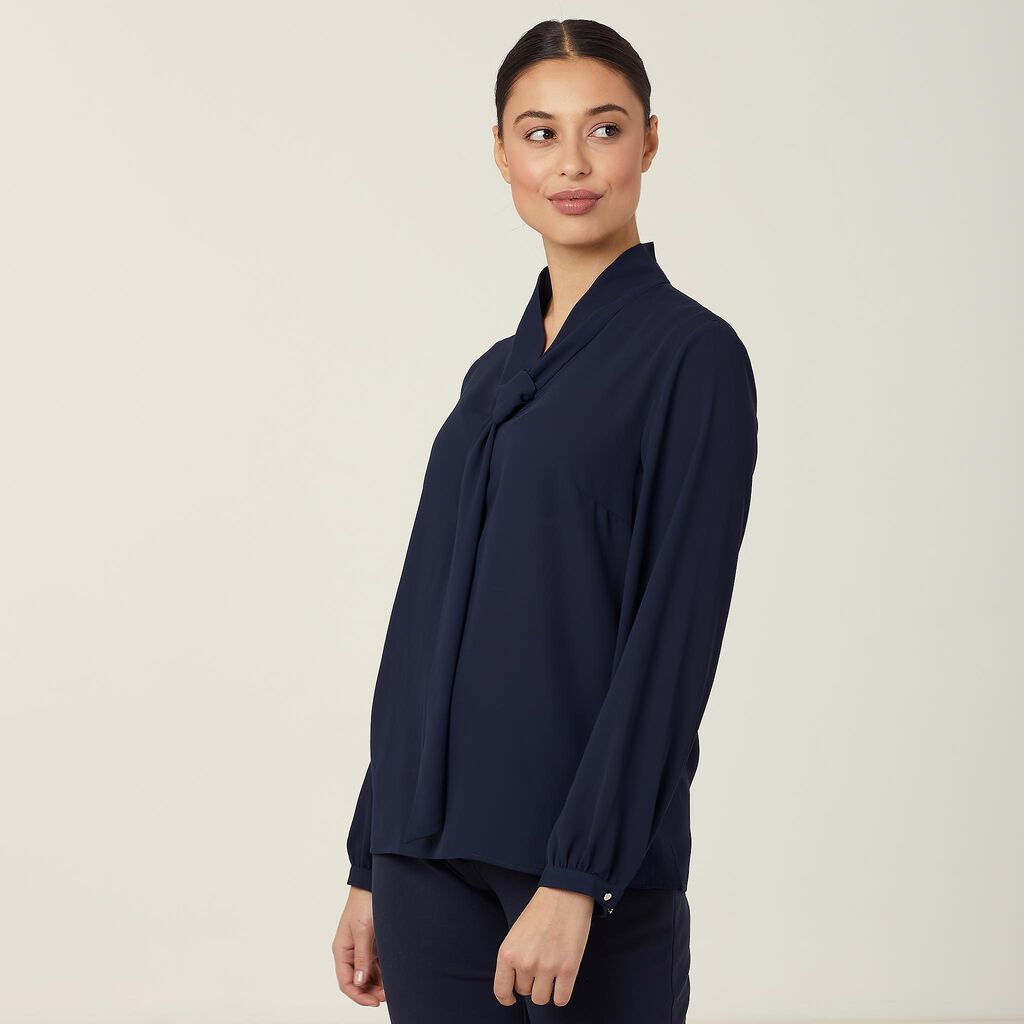NNT CATUL2 Georgie Tie Neck Blouse