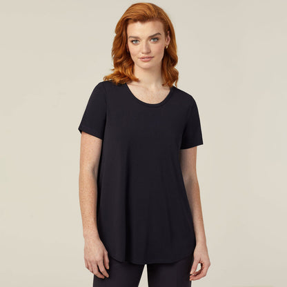 NNT CATUQW Matt Jersey Short Sleeve Swing Top