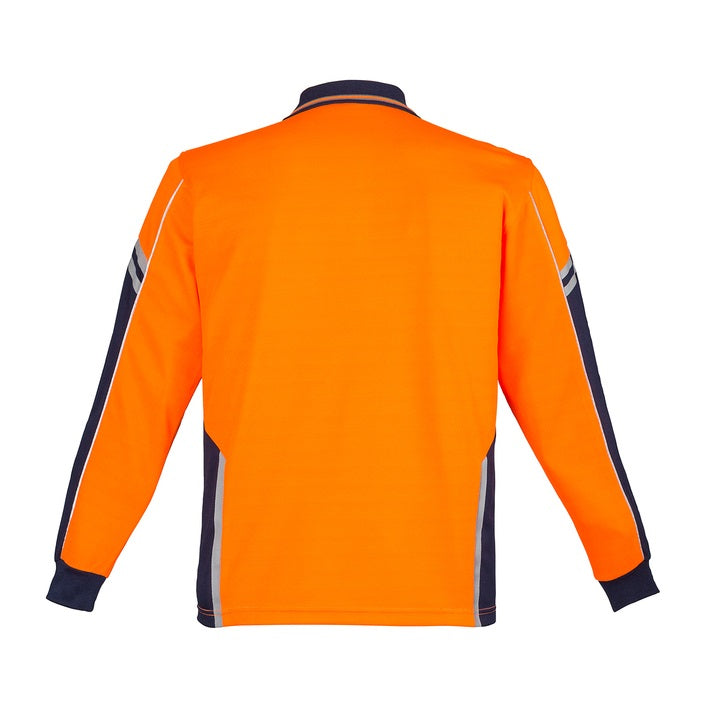 Syzmik ZH238 Mens HiVis Squad L/S Polo