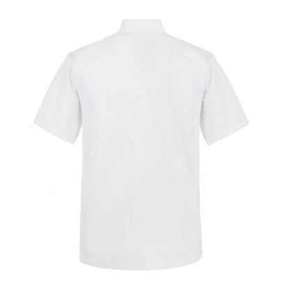 Chefscraft CJ041 DISCONTINUED Chefs S/S Tunic with Concealed Front