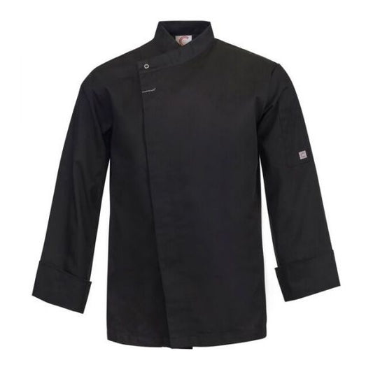 Chefscraft CJ043 DISCONTINUED Unisex Chefs L/S Tunic with Concealed Front