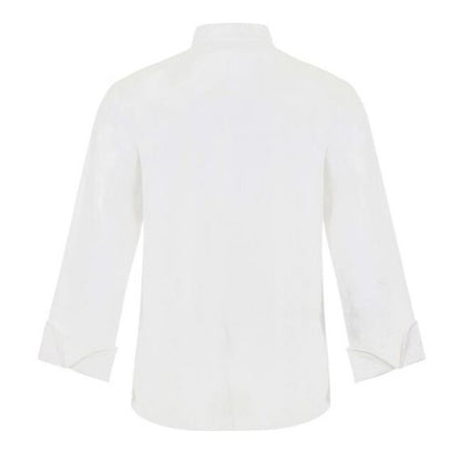Chefscraft CJ043 DISCONTINUED Unisex Chefs L/S Tunic with Concealed Front
