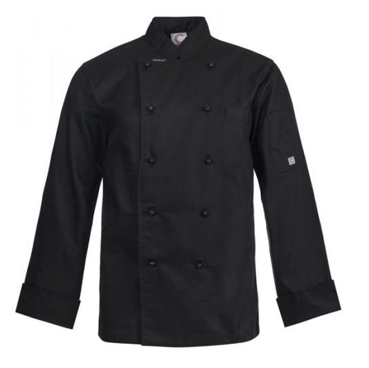 Chefscraft CJ048 Unisex Executive Chef Jacket L/S Jacket Lightweight