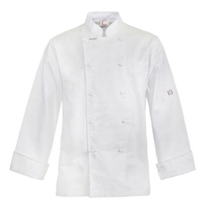 Chefscraft CJ048 Unisex Executive Chef Jacket L/S Jacket Lightweight