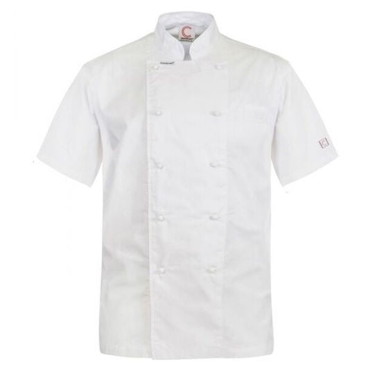 Chefscraft CJ049 Executive Chef Unisex Jacket S/S Lightweight