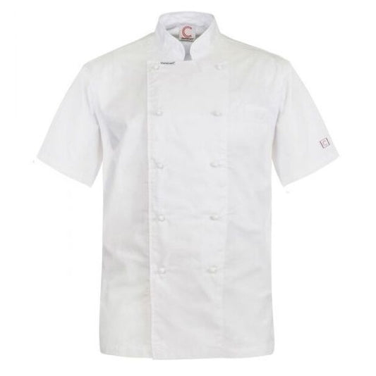 Chefscraft CJ049 Executive Chef Unisex Jacket S/S Lightweight