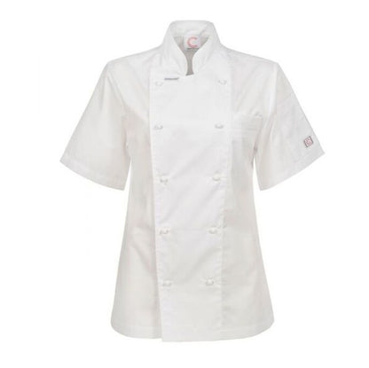 Chefscraft CJL22 Ladies Executive Chef Jacket S/S Jacket Lightweight