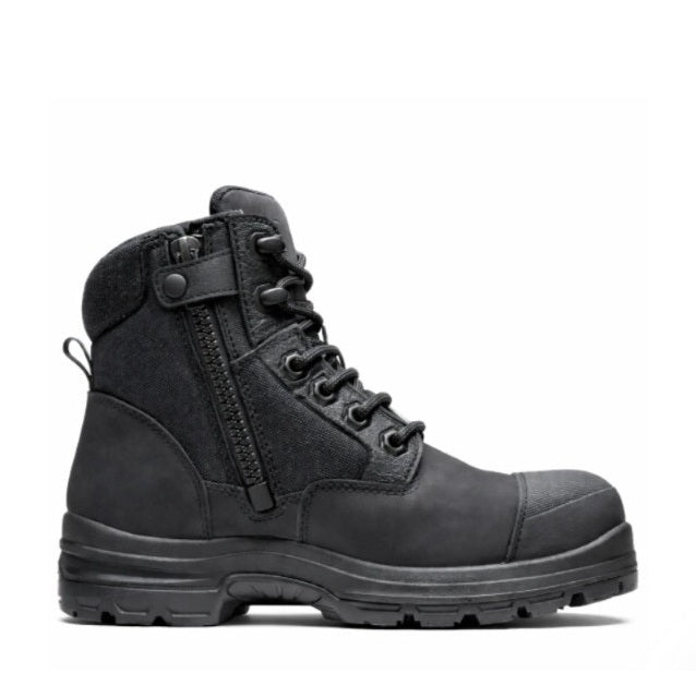 Black lightweight Redback CLZBK Lynx Zip/Lace Composite Safety Boots