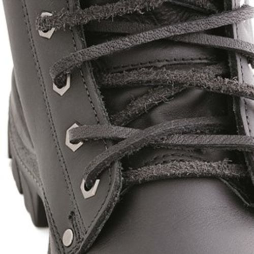 Steel Blue A-000057 Leather Laces BLK 150cm