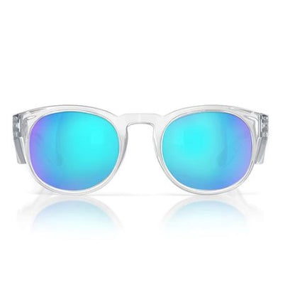 SafeStyle CRCBP100 Cruisers Clear Frame Mirrors Blue Polarised Lens