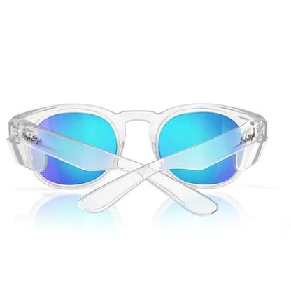 SafeStyle CRCBP100 Cruisers Clear Frame Mirrors Blue Polarised Lens