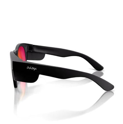 SafeStyle CRMBRP100 Cruisers Matte Black Frame Mirrors Red Polarised Lens