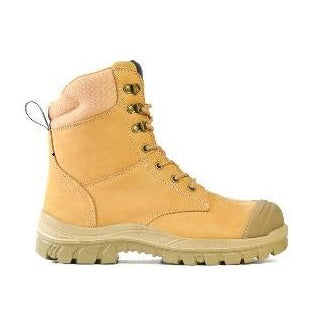 Bata 804-80851 Defender Wheat Zip Side Safety Boot