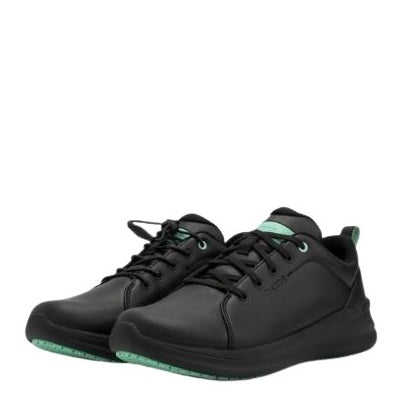 Black pair of Ezeez ECO100 Coco Womens Non Safety Shoes