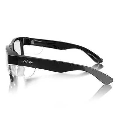 SafeStyle FBC100 Fusions Black Frame Clear Lens