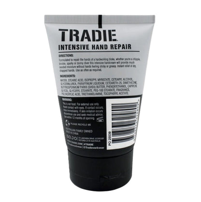 Tube of Tradie Intensive Hand Repair cream Tradie MJ5155SA Hand Cream