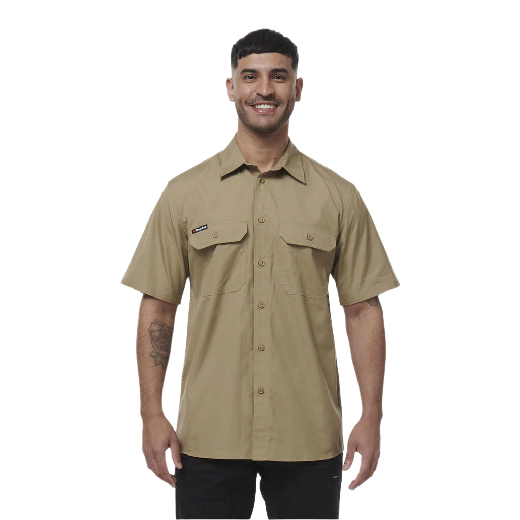 KingGee K14030 Mens Workcool Vented Shirt Short Sleeve