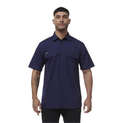 KingGee K14030 Mens Workcool Vented Shirt Short Sleeve