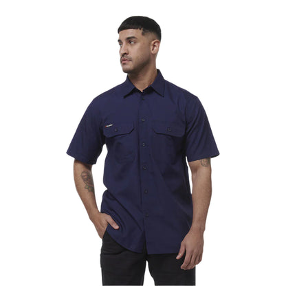 KingGee K14030 Mens Workcool Vented Shirt Short Sleeve