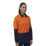 Orange/Navy