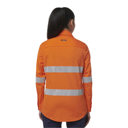 KingGee K44231 Womens Workcool Vented Reflective Shirt