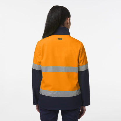 KingGee K45006 Womens Reflective Spliced Soft Shell Jacket