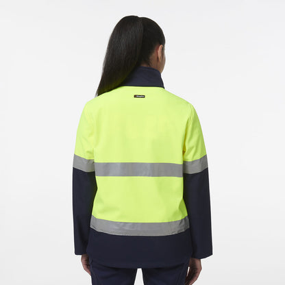 KingGee K45006 Womens Reflective Spliced Soft Shell Jacket
